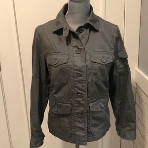 J. Crew gray jacket